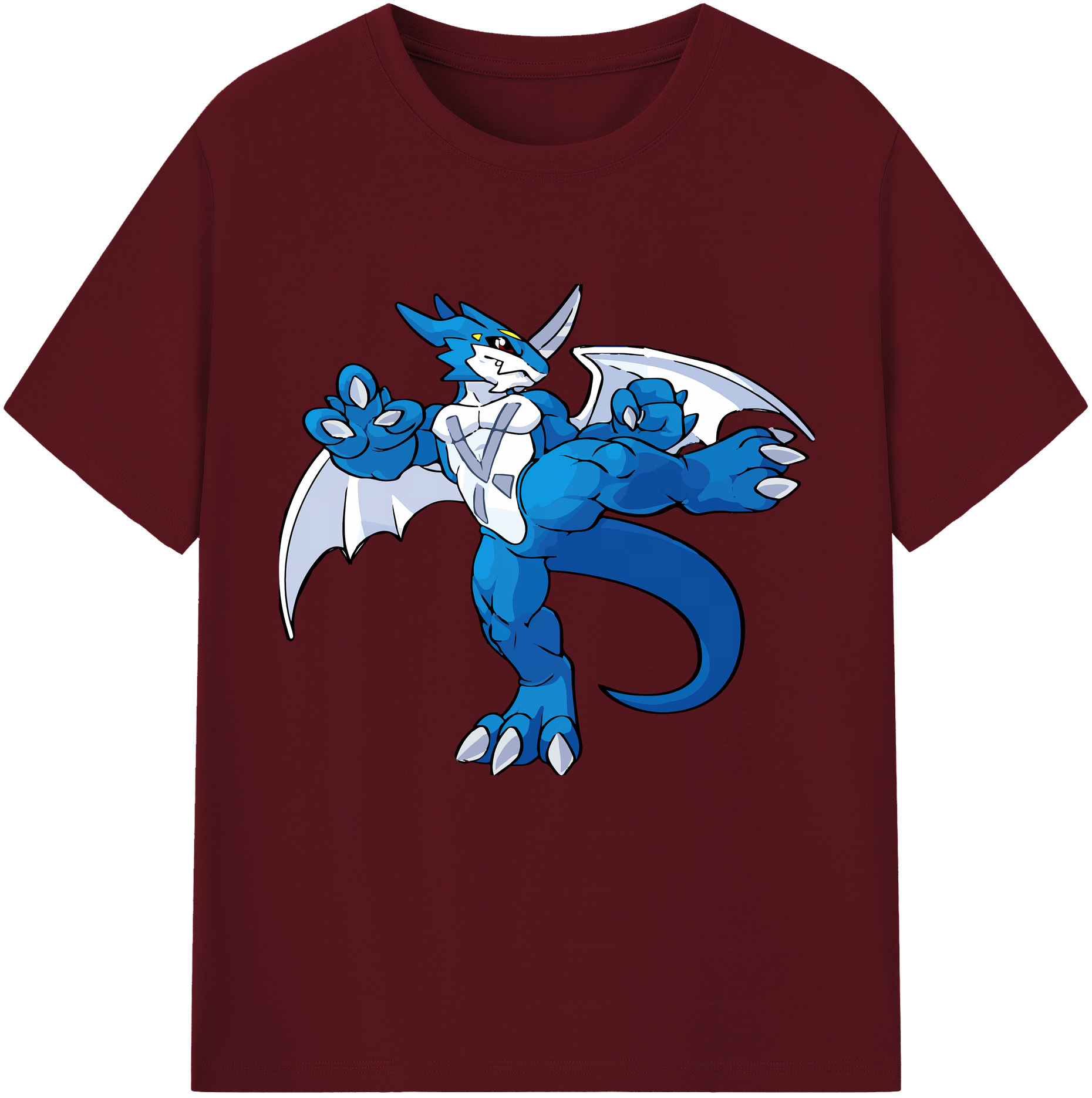 （画像用） Digimon デジタルモンスター/デジモン 綿100％半袖Tシャツ（フロントプリント）